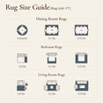 thumbnail image 6 of KUETH 5X7 Vintage Floral Area Rugs Machine Washable Rugs for Living Room, Non Slip Flat Pile Rug with Rubber Backing, Boho Rug for Entryway Bedroom Dining Room Home Office, 6 of 10