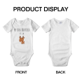 thumbnail image 3 of My Big Brother Is A Deer Cute Baby Clothing Bodysuits Boy Girl, 3 of 5