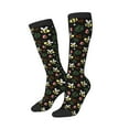 thumbnail image 2 of Daiia Sports Socks Bees Printed Novelty Crew Socks for Men Women Knee High Socks Cotton Socks Soft & Breathable Support Unisex Socks, 2 of 9