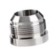 thumbnail image 3 of Adaptador de manguera con conector macho para soldar, conector para soldar para manguera de gasóleo y aire AN20, 3 of 9