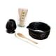 thumbnail image 4 of de TEA Matcha, bisque de de mezcla tazón, de preparación de té japonesa para regalos de amantes del té familiar Negro, 4 of 9