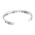 thumbnail image 3 of Xihbxyly Pulsera de Acero de Titanio, Joyería Inspiradora para Parejas, Accesorio Galvanizado Duradero, Diseño Unisex, Ideal para Uso Diario, Fiestas y Eventos, Regalo Perfecto para Tus Seres Querido, 3 of 7
