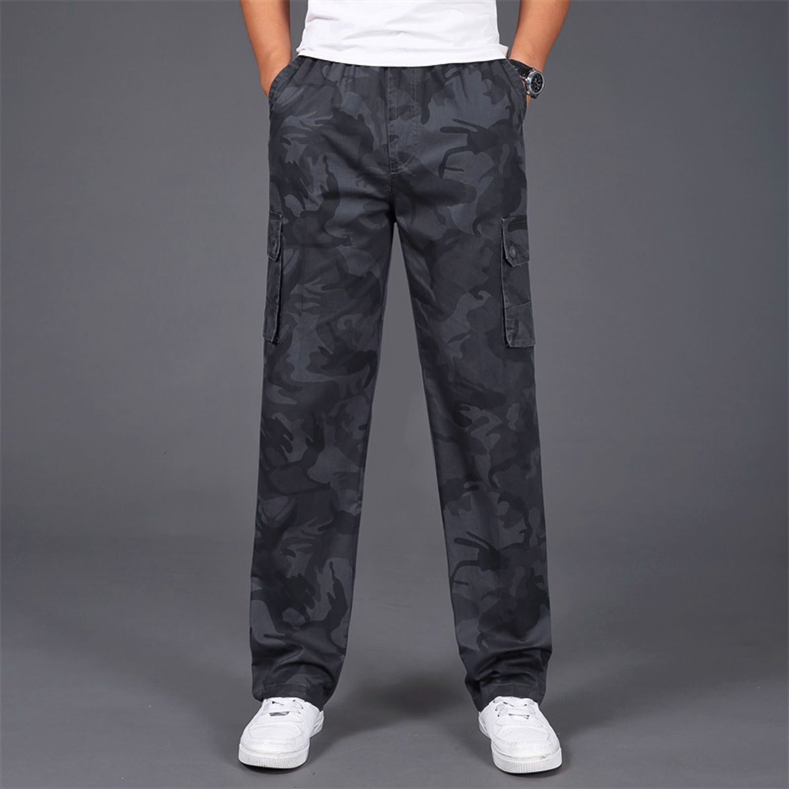 Ketyyh-chn99 Camo Pants Men Cargo Pant for Men Classic Relaxed Fit