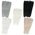 thumbnail image 2 of Meijiashe 5 Pairs Split Toe Socks Comfortable Cotton Socks Flip Flop Sock for Women, 2 of 9