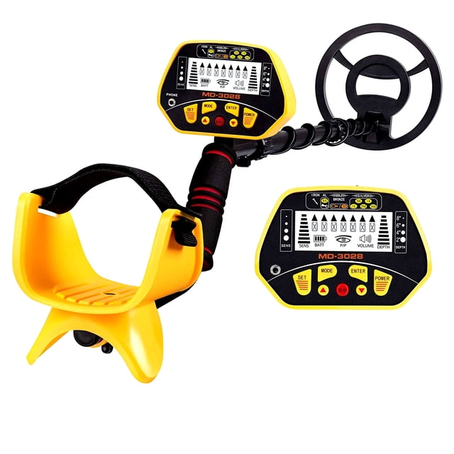 MD3028 Adjustable Metal Detector Underground Professional Gold Finder LCD Treasure Hunter Handheld Gold Digger ,Easy to Install