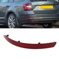 thumbnail image 1 of Reflector Visibility Enhancement Rear Bumper Reflector Clear Visibility Rounded Edges Shockproof Replacement for 5E Facelift 2017-2019 - Reflectors, 1 of 7