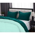 thumbnail image 5 of DNG Creations 1 Piece Reversible Diamond Pattern Comforter ( Aqua-Blue/Teal Colour ) 550 GSM All - Season 100% Egyptian Cotton, 800 TC - California King - Size, 5 of 7