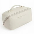 thumbnail image 2 of Bolsa de cosméticos con forma de almohada, bolsa de cosméticos con forma de almohada, estuche de almacenamiento de cosméticos con leche, bolsa de artículos de tocador compacta y ligera, 2 of 12