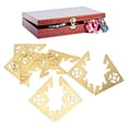 thumbnail image 4 of Antique Decorative Box Corner, Brass Material One Sided Wooden Box Corner Decorative Cover  For DIY Decoration For Wooden Box, 4 of 8
