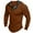 Brown, variant on Baqcunre Long Sleeve Tee Shirts For Men Male Pleated Long Sleeve Stitching Raglan Sleeve Multi Retro Long Sleeve Shirt Polo Shirts For Men Tops For Men Blue S