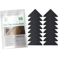 thumbnail image 1 of Ledgebay Rug Pad Grippers for Area Rugs - Multi Pack Reusable, No Skid, Washable, Anti-Slip, Rug Pad Gripper for Hardwood Floors and Tile with Double-Sided, Self Adhesive to Keep Area Rugs Flat (16), 1 of 8