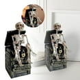 thumbnail image 2 of Halloween Decorations Desktop Ornament Pumpkin Witch Skeleton Design Figurine For Party Home, 2 of 5