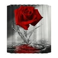 thumbnail image 2 of Cqxid Shower Curtain Under $10 Shower Curtain 70x70 Inch With 12 Plastic Hooks Waterproof Shower Curtain Bathroom Heavy Side Shower Curtain Machine Washable Quick Dry, 2 of 8
