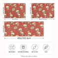 thumbnail image 4 of Haosy Satin Pillowcase for Hair and Skin Standard Cooling Silk Pillow Case with Envelope Closure Skull and Rose 20"x30", 4 of 9