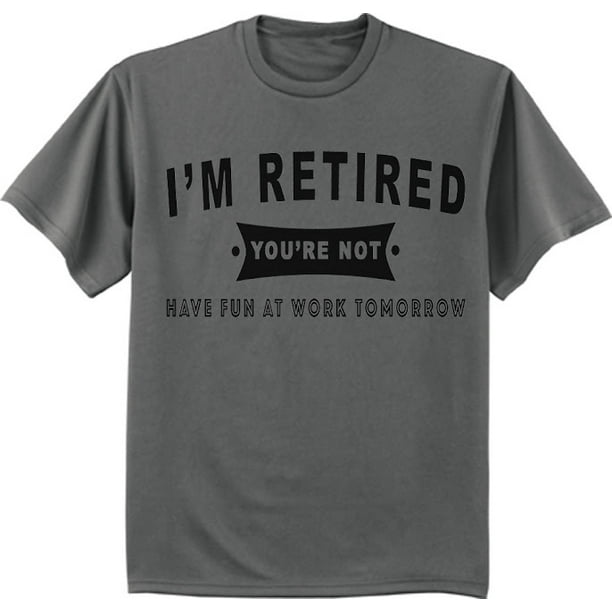 DeckedOutDuds Funny Retirement Gift Retired Tshirt Men's Graphic
