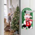 thumbnail image 6 of HomelyJoy Christmas Bathroom Decor, Christmas Door Hanger, Christmas Decorations for Door - Festive Doorknob Covers, Cute Merry Christmas Ornament Signs for Home and Hotel Bedroom Door Knob Decor, 6 of 7