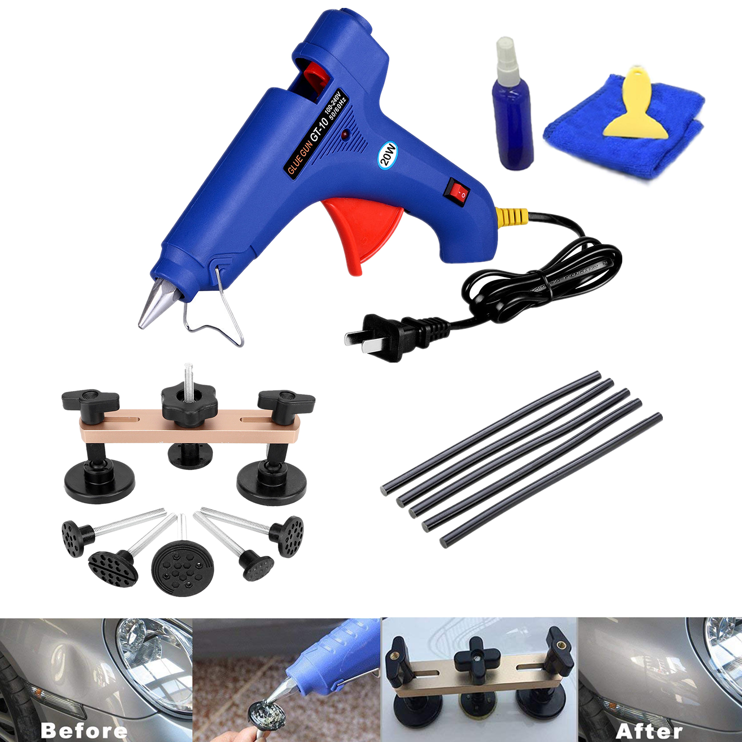 Paintless Dent Removal Tools Pops a Dent Puller Car Dent Remover Hot