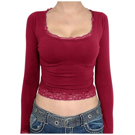 EDFBUYKRS Color Block Sweatshirts for Women Crewneck Long Sleeve Shirts Fashion Tops Pullover Sweatshirts Fall Outfits S