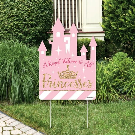 Little Princess Crown Party Decorations Pink And Gold Princess