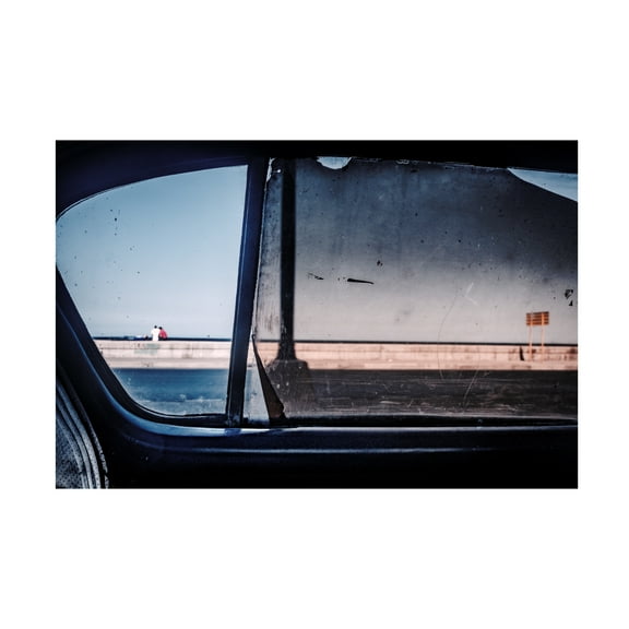 Canvas Wall Art - Andreas Bauer 'Malecon' Wall Art for Living Room, Bedroom, or Office Décor by Trademark Fine Art - 19 x 12 Inches