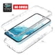thumbnail image 4 of 2 IN 1 Air Shockproof Armor Phone Case For Samsung Galaxy A14 A24 A34 A54 A04E A04 A04S A13 A23 A33 A53 A73 A03S Transparent Soft Hard Back Cover for A22 A32 A52 A52S A72 S23 Ultra S22 Plus S23+ Bumpe, 4 of 4