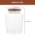 thumbnail image 2 of Shisuyan Pot en Verre Forme Classique Transparent 1Ensemble 6.29x4.72x4.72 Po, 2 of 8