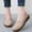Khaki, variant on Eltusu Women Loafer Flat Shoes, Soft Breathable Round Toe No Slip Dress Shoes Beige Size 5.5-9