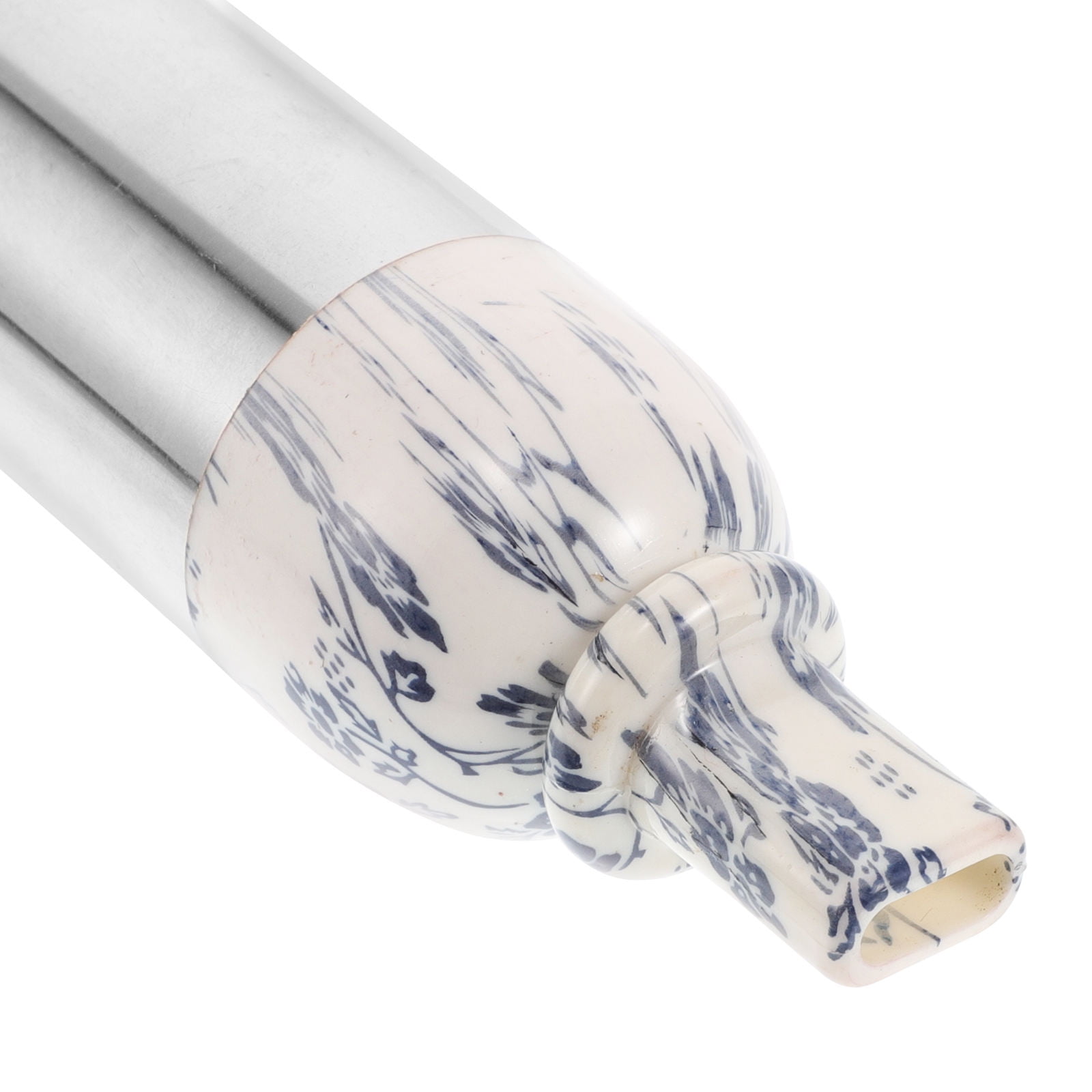RENACLIPY Sky Ethnic Vertical Bawu Flute and Stainless Steel G Tuning Detachable Musical Instrument for Decor