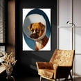 thumbnail image 5 of Epic Art 'Cone of Shame' by Lucia Heffernan, 24"x36", 5 of 8
