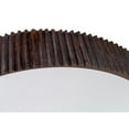thumbnail image 4 of Aspire Home Accents 4868 Harrison Rustic Metal Wall Mirror - Brown, 4 of 4