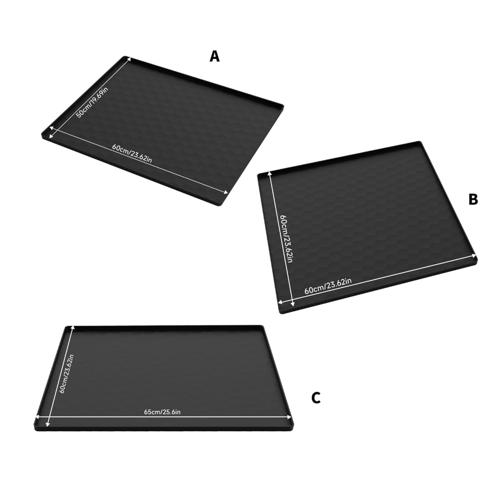 Multiple Purpose Silicone Device Base Pad For Secure Washer Placement Prevents Floor Scratches And