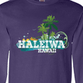 thumbnail image 4 of Inktastic Haleiwa Hawaii Vacation Long Sleeve T-Shirt, 4 of 5