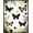 Gold, Pattern 3, variant on ODIKA 4'x6' Machine Washable Non-Slip Area Rug, Vibrant Nature Inspired Print High Traffic Rug, Gold, 10002