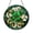 Acrylic 3.5 Inch, variant on Green Clover Stained Glass Suncatcher Window Hanging Decor, Decorative Shamrock Leaf Sun Catcher Ornament, Botanical Vine Window Art Decoration, Nature Inspired Decorative Window Hanging Gift