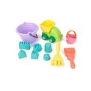 TureClos 11Pcs/Set Toddler Beach Toys Portable Outdoor Swimming Pool Bath Baby Sand Castle Game Birthday Boys Girls Color Random