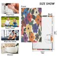 thumbnail image 6 of Yayeee 100% Cotton Hand Towels for Bathroom 16" x 28" Soft Absorbent Kitchen Towel, Large Colorful Flowers Pattern, 6 of 7