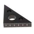 thumbnail image 2 of Angle Ruler -Mini-Tasche Square DIY Woodworking Triangle Ruler, Measuring, Black, 2 of 8