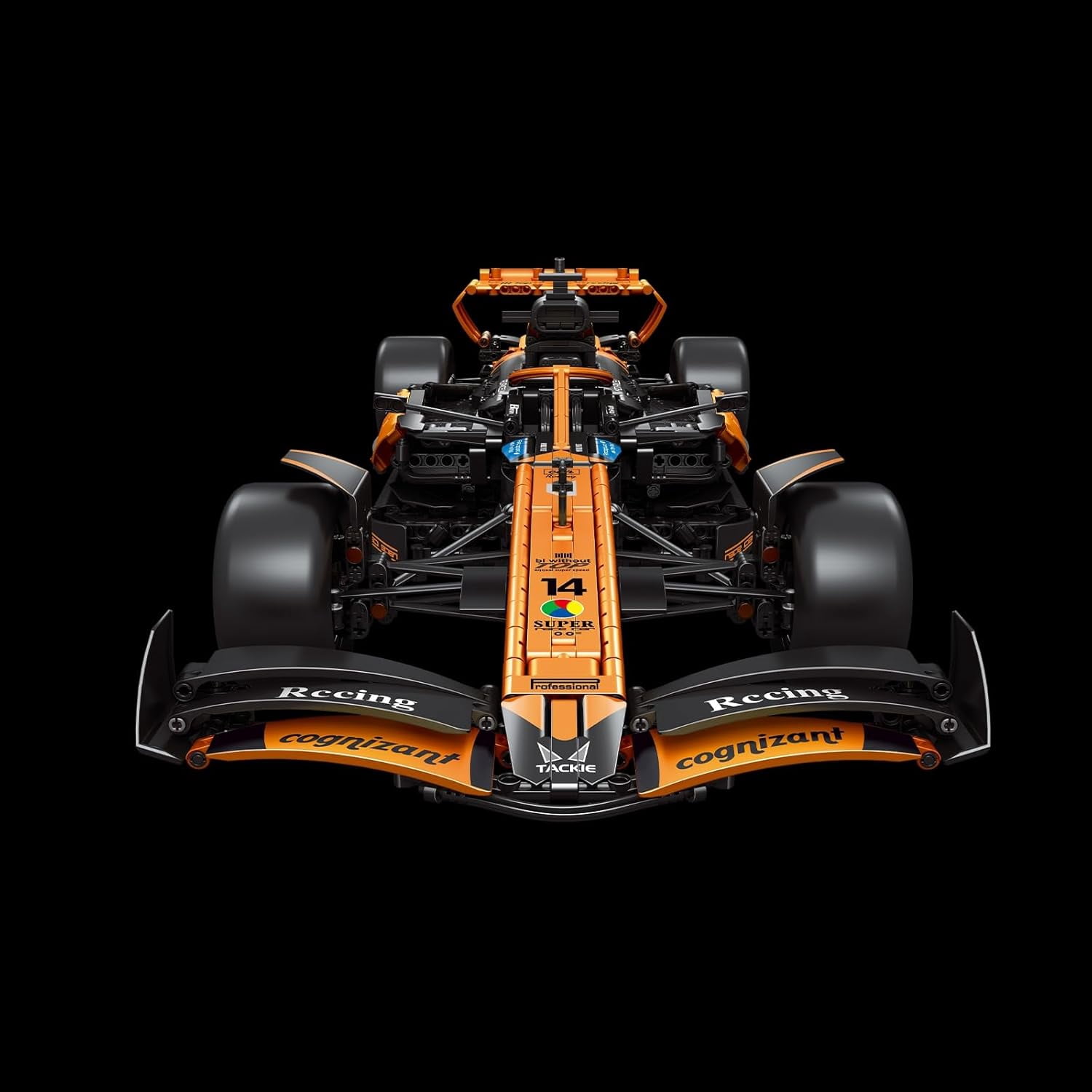 MCL39 F1 Model Car Kits, Building Set for Adults,  with Realistic Features, 1:8 Scale Racing Car to Room or Office Decor, F1 Gifts for Fans, (2055PCS, A-Y18012)