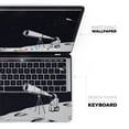 thumbnail image 4 of DesignSkinz Cute Cartoon Astronaut in Space V3 Full-Body Skin Decal Wrap Cover for MacBook Air 13" M2/M3 (A2681/A3113), 4 of 9
