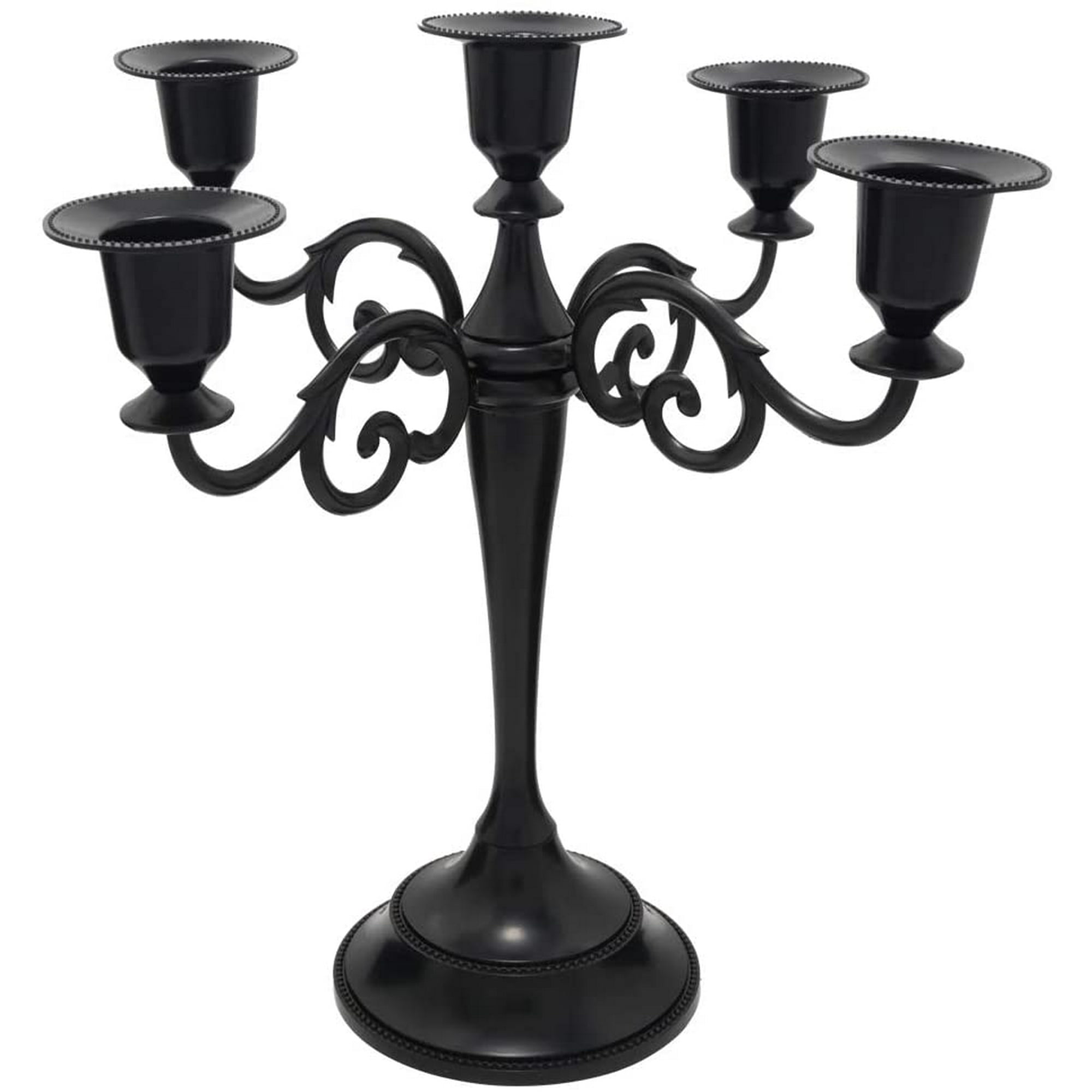 Yaju Black Candle Holders Black Candle Holders Tapered Candle Holders