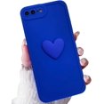 thumbnail image 1 of CPDD for iPhone 8 Plus Case,iPhone 7 Plus Case 5.5 inch Cute 3D Love Heart with Anti-Fall Lens Cameras Cover Protection for iPhone 7 Plus/8 Plus Soft TPU Shockproof Phone Shell for Women Girls Pink, 1 of 3