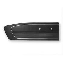 Scott Drake C6ZZ-65239423BK 1966 Standard Door Panels Black
