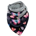 thumbnail image 2 of Women's Scarf Warm Windproof Fashion Printed Double Layer Buckle Winter Wrap Scarf Neck Warm, 2 of 6