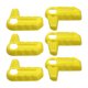thumbnail image 1 of Cubierta de la manija del interruptor de extracción del techo rígido para Jeep Wrangler JL JLU 2018-2023 para la decoración del pestillo del panel Freedom Accesorios interiores 6 piezas amarillo, 1 of 7