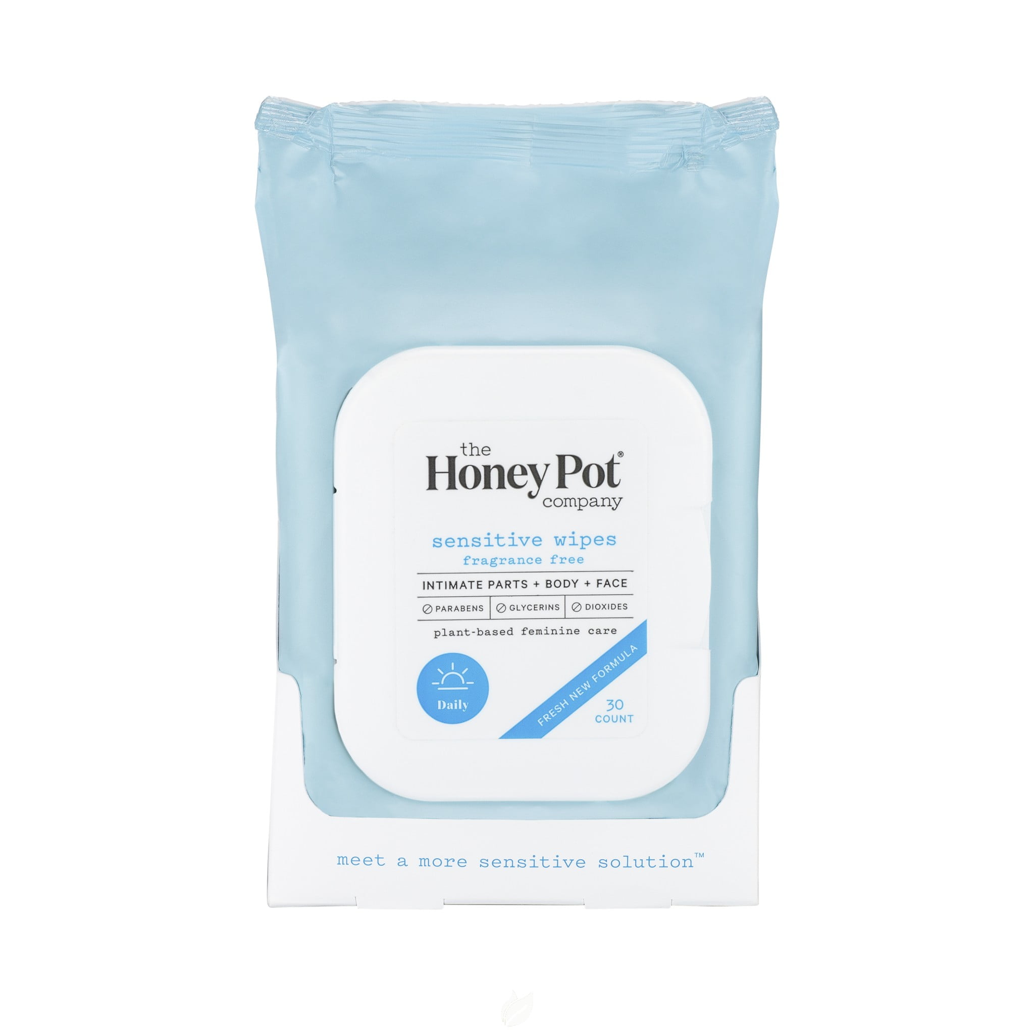 The Honey Pot Company Feminine Wipes Sensitive, 30 Count Walmart
