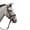 Black, variant on Hy Padded Flash Bridle with Rubber Grip Reins