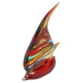 thumbnail image 4 of Glass Of Venice Murano Glass Large Sailboat - Rainbow, 4 of 4