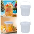 thumbnail image 1 of Pp Food Grade Takeaway Lobster Packing Bucket Bucket 5L Transparent Plastic Bucket Small Bucket, 1 of 8