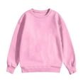 thumbnail image 5 of Garbnen Girls Long Sleeve Shirt Crewneck Pink Preppy Shirts for Girls Basic Fall Preppy Teen Girls Clothes 11-12 Years, 5 of 6