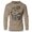 Khaki, variant on GYMISH I Would FLEX Lightweight Long Sleeve Hooded T-Shirt for Men – Funny Workout Hoodie, Gym Apparel, Sport Grey, Small